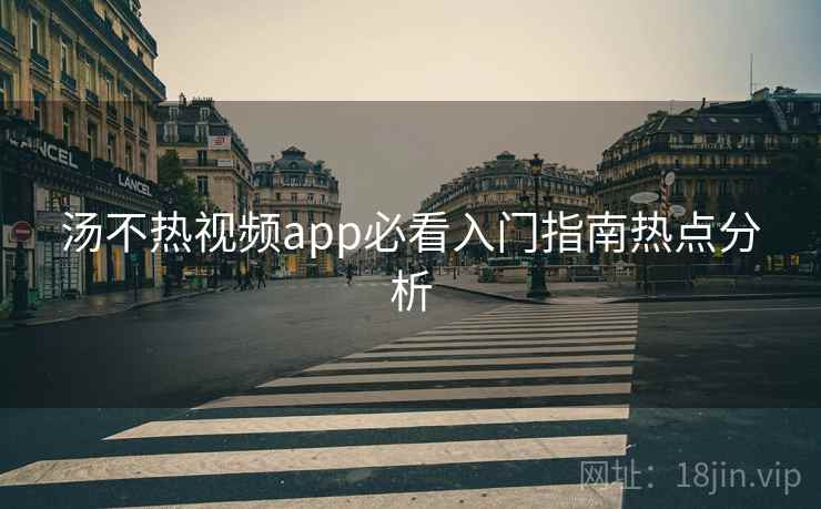 汤不热视频app必看入门指南热点分析